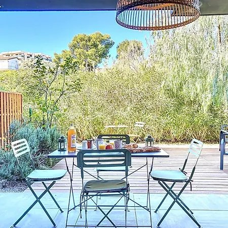 Private Garden & Pool 2 Km Nyaraló Antibes