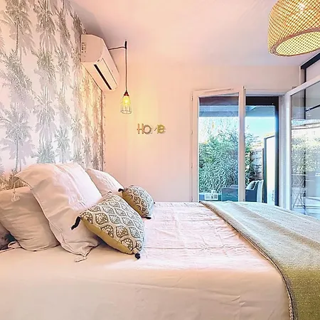 Private Garden & Pool 2 Km * 昂蒂布